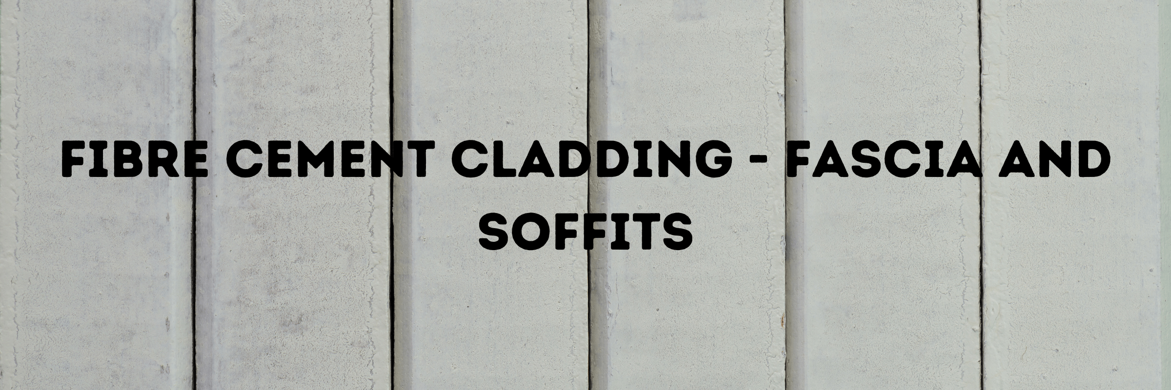 Fibre Cement Cladding - Fascia and soffits (1)